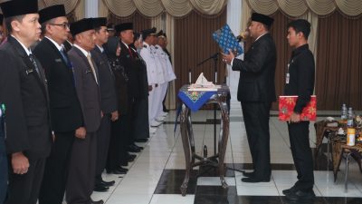 Wali Kota Tegal Dedy Yon Melantik 87 Pejabat Baru di Lingkungan Pemkot