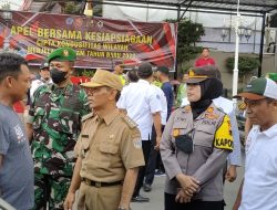 Muspika Losari Gelar Pasukan, Amankan Malam Pergantian Tahun di Wilayah Perbatasan