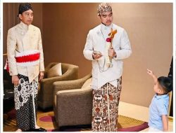 Tingkah Lucu Anak Kahiyang Ayu Saat Pernikahan Kaesang dan Erina