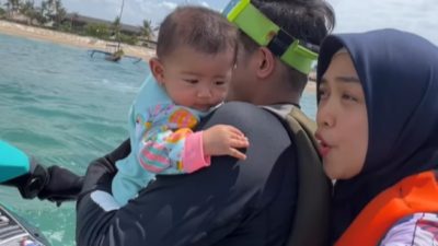 Ria Ricis Banjir Kecaman usai Ajak Moana Naik Jetski