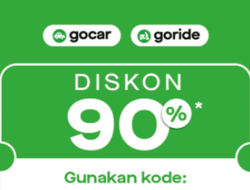 Kode Promo Gojek Terbaru Cashback dan Diskon Hingga 90 Persen Hangus Hari Ini, Buruan Pakai!