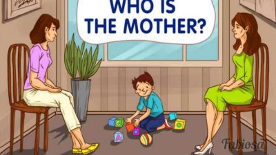 Berikut tes visual yang akan uji intuisi anda dengan temukan ibu dari anak dalam gambar.