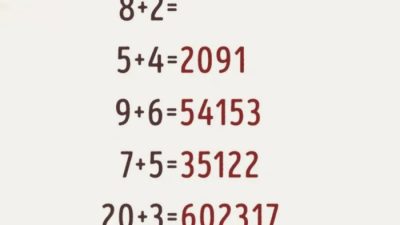 Permainan Tes IQ Pecahkan Soal Persamaan Matematika Berikut, Buktikan Kamu Bisa!