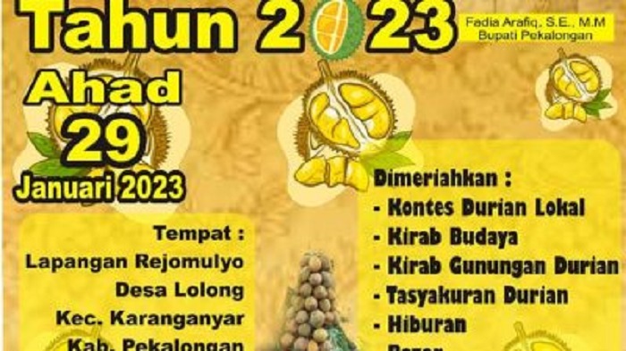 festival durian lolong