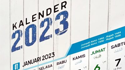 Kalender 2023 Gratis Tanpa Ribet Tersedia Lengkap di Sini