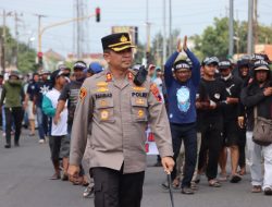 Ratusan Personel Gabungan Diterjunkan Kawal Aksi Demo Nelayan di Tegal
