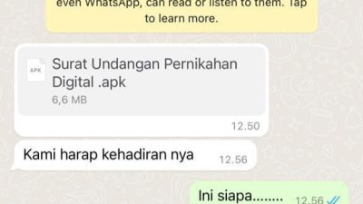 Penipuan undangan nikah