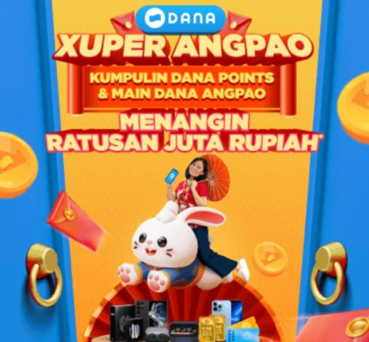Saldo dana gratis xuper angpao