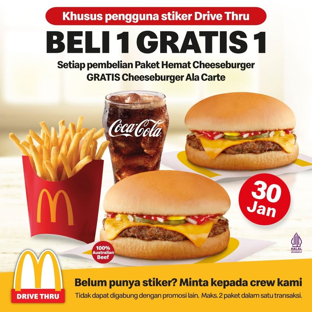 Promo McD Hari Ini