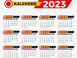 Link Download Kalender 2023 Format Lengkap Tanpa Ribet dan Work! Ada PSD dan AI Juga