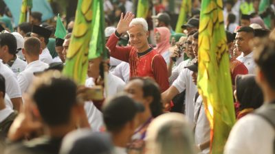 Bertemu Puan dan Jokowi, Ganjar Yakin Nahdlatul Ulama Selalu Merawat NKRI