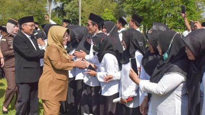 Bupati Tegal Sebut Kata Sensitif saat Lantik 861 Anggota PPS