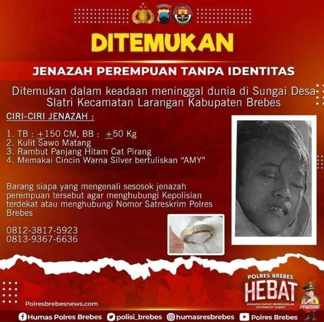 Penemuan Mayat Perempuan