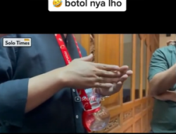 Gibran Rakabuming Raka Pakai Kalung Botol Mixue, Warganet Ngakak