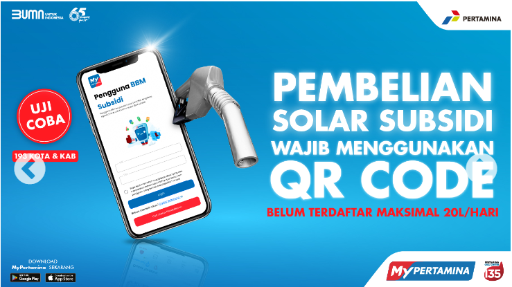 Beli BBM Pakai MyPertamina mulai diujicobakan