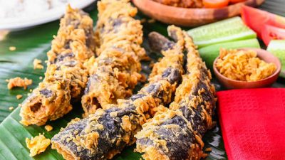 pecel lele goreng crispy
