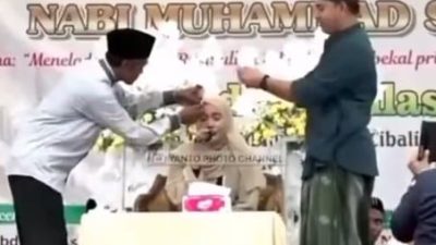 Viral Qoriah Mendapat Saweran di Jidat, Ustaz Assaewad: Geram dan Sedih