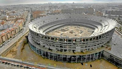 Bangunan Mangkrak Tidak Cuma Ada di Indonesia, Belasan Tahun Stadion Klub Valencia, Nou Mestalla Tak Kunjung Selesai