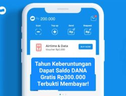 Dapatkan Saldo DANA Gratis Spesial Valentines!