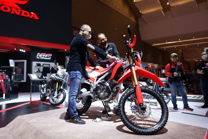 Honda CRF250L motor trail terbaru Honda.