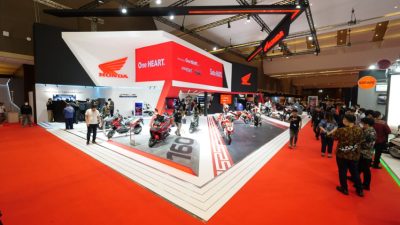 Selama IIMS 2023, AHM Kenalkan Honda CRF250L dan Motor Listrik EM1 e: