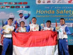 Juara di Thailand, Instruktur Safety Riding AHM Semakin Bertaraf Internasional