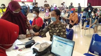 Penderita hipertensi atau darah tinggi di Kabupaten Brebes terus meningkat.