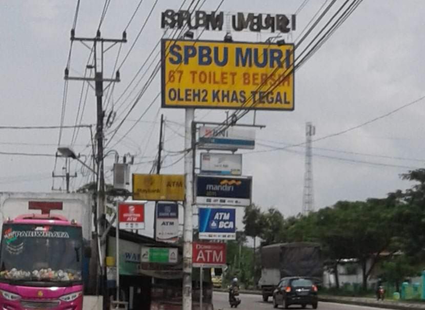 SPBU di Jalur Pantura Tegal