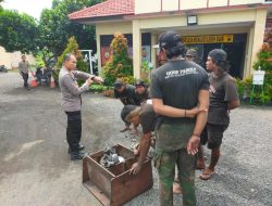Meresahkan, 10 Anggota Komunitas Vespa Gembel Diamankan Polisi