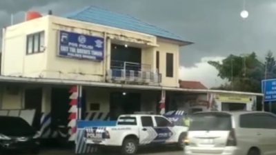 Polisi Brebes meninggal di Pos Pintu Tol Brexit.