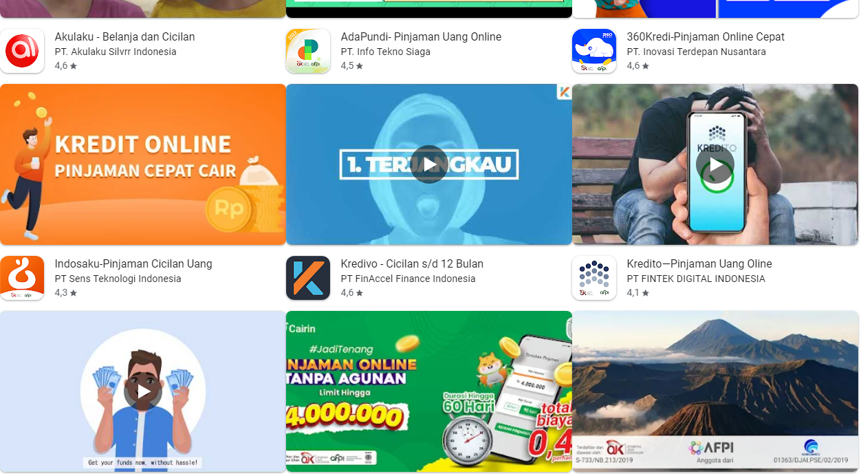 Pinjaman Online atau Pinjol Resmi OJK
