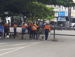 Jalan Ditutup Besi, GMNI Tegal Siap Aksi Unjuk Rasa