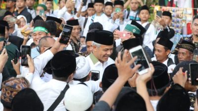 Hadiri Resepsi Puncak Seabad NU, Ganjar Curi Perhatian Nahdliyin