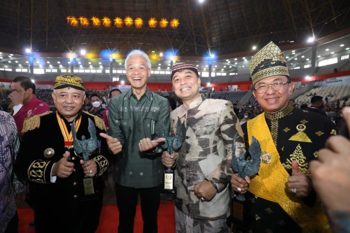 Ganjar Pranowo hadiri HPN di Medan.