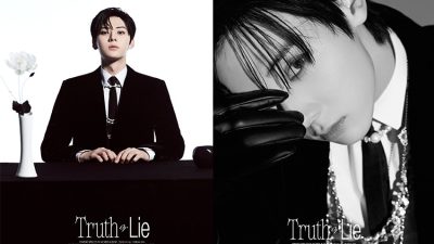 Foto teaser pertama jelang debut solo Truth or Lie dirilis. -radartegal- weverse.io/hwangminhyun.