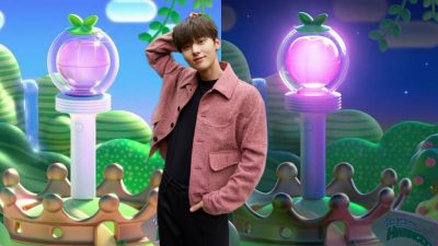 Kiyowo Hwangdo! Hwang Min Hyun Resmi Rilis Light Stick Peach
