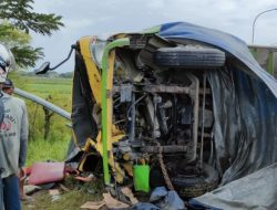 Dua Kendaraan Kecelakaan di Jalingkut Brebes, Seorang Sopir Meninggal Dunia