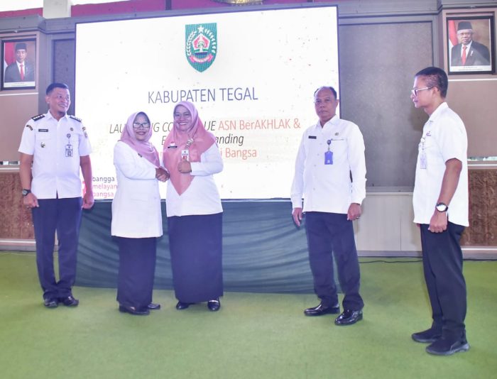 Pemkab Tegal Canangkan ASN Ber-AKHLAK