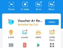 Saldo DANA Gratis Langsung Cair 100 Ribu, Ini Caranya!