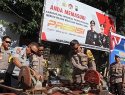 2 Minggu, Polres Pemalang Tilang 7.857 Pengendara dan Musnahkan 500 Knalpot Brong