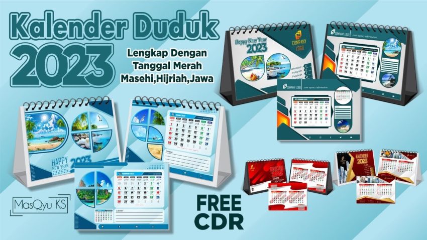 Link unduhan kalender 2023 lengkap dan gratis.