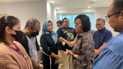 Tengok Kondisi Korban D, Sri Mulyani Minta Maaf