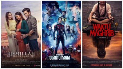 Berikut jadwal bioskop hari ini Tegal Rabu 1 Maret 2023 yang bisa kamu ketahui ada film Waktu Maghrib.