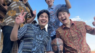Jerome Polin bersama Waseda Boys