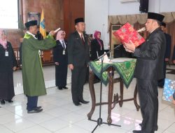 Wali Kota Tegal Dedy Yon Lantik Pj. Sekda Baru