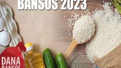 Bansos untuk tiga bulan