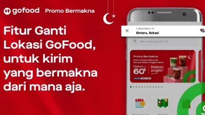 cara pesan makanan di gojek beda kota