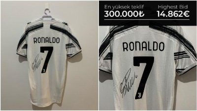 Lelang Jersey Ronaldo